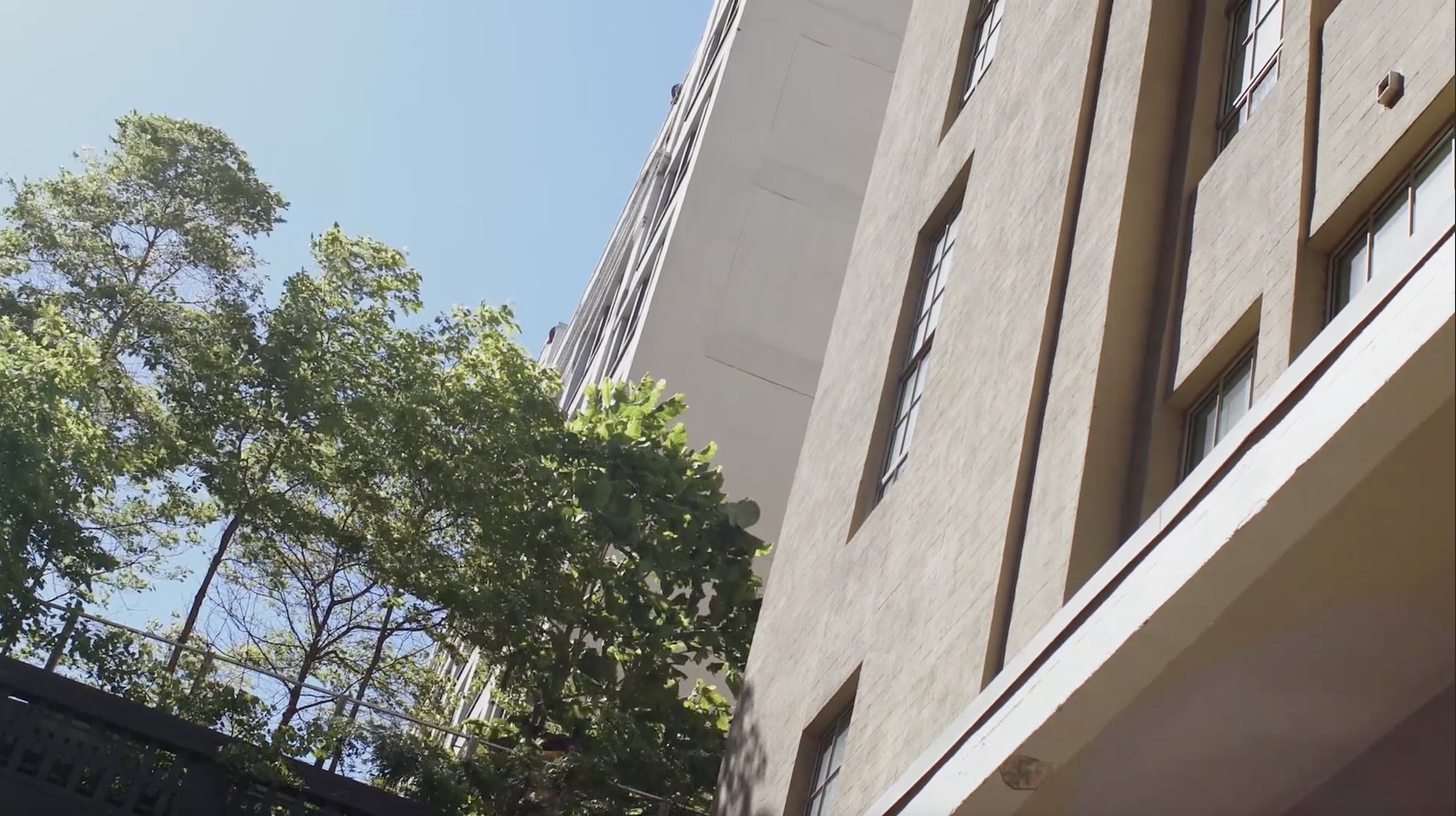 outside of Avenues The World School in NYC